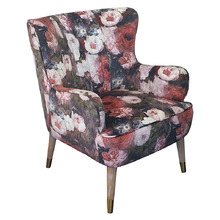 Flora Velvet Accent Chair